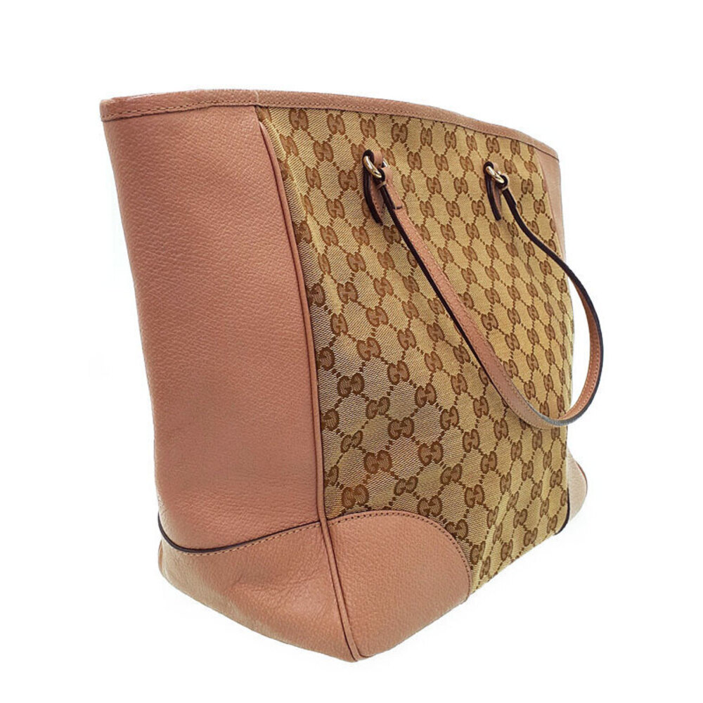 Gucci Tote Bag Pink Bree Brown Shoulder